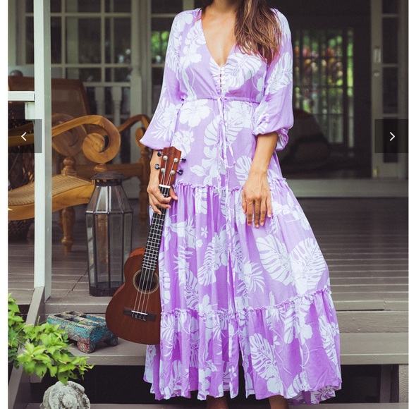 TITAINA MAXI DRESS - Picture 1 of 4